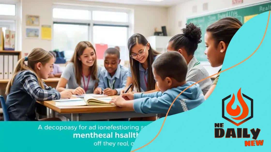 How schools can implement effective mental health programs
