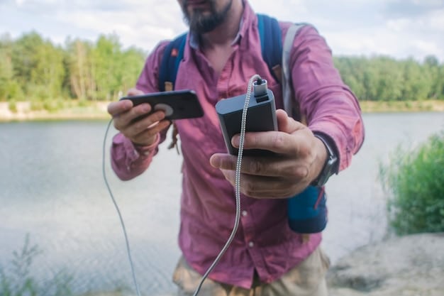 A gamer playing a AAA title seamlessly on a smartphone while traveling. The scene emphasizes the freedom and mobility that cloud gaming provides.