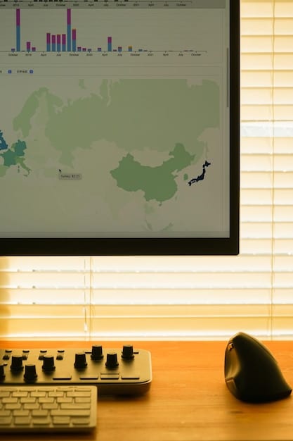 A dashboard interface displaying real-time data on supply chain operations, with alerts highlighting potential disruptions and color-coded indicators for risk levels.
