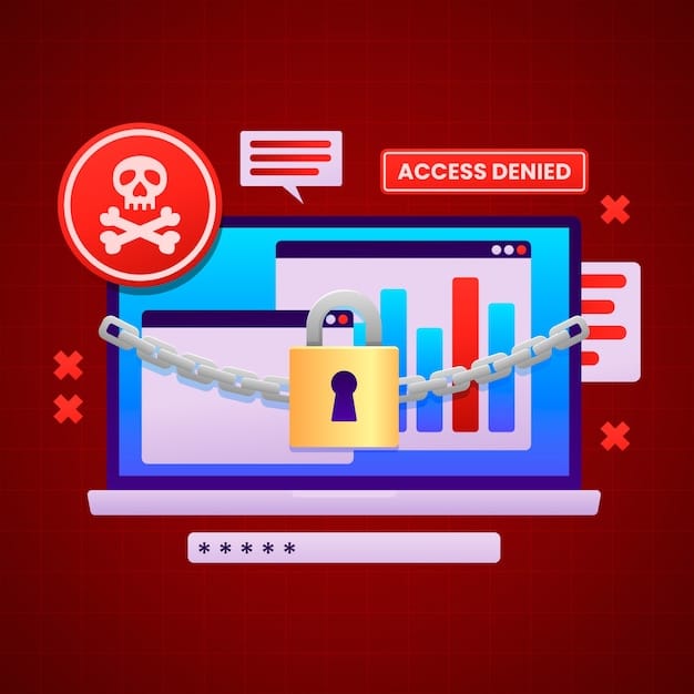 A diagram illustrating the typical ransomware attack lifecycle, from initial infection to data encryption and ransom demand. The diagram includes steps like phishing email, malware installation, and data exfiltration.