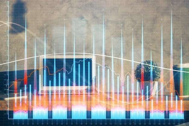 A graph showing an upward trend in US manufacturing output over time, with clear labels for axes and data points, illustrating growth.