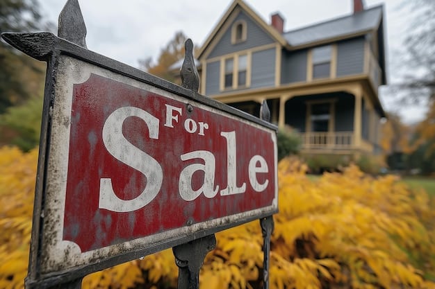 A series of houses on a suburban street with a 