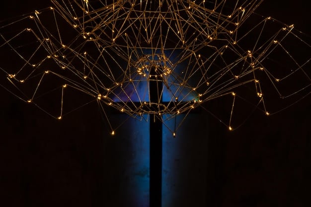 A detailed rendering of a complex neural network diagram, with glowing nodes and intricate connections, representing advanced AI systems.
