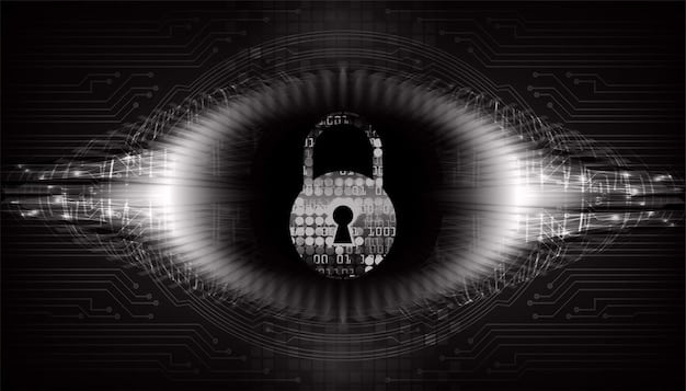 A shattered padlock icon on a digital screen, symbolizing a compromised security system and data leakage. Dark, ominous tones.